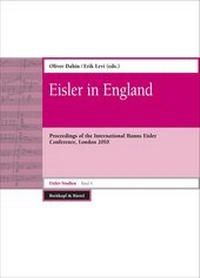 Enlarge image Cover: Eisler in England - Breitkopf & Härtel