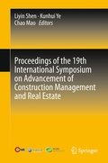 Cover: Proceedings of the 19th International Symposium on Advancement of Construction Management and Real Estate - Springer