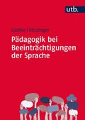 Cover: P&auml;dagogik bei Beeintr&auml;chtigungen der Sprache - UTB