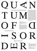 Cover: Quantum of Disorder - Christoph Merian Verlag