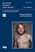 Cover: Music, Movement, and Masculinities - VWB-Verlag