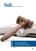 Cover: Wettbewerbsrecht f&uuml;r Finanzdienstleister - Bank-Verlag