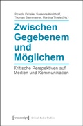 Cover: Zwischen Gegebenem und M&ouml;glichem - transcript