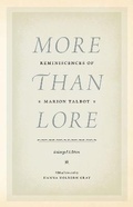 Cover: More than Lore - University of Chicago Press