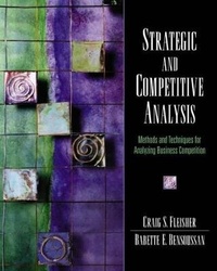 Enlarge image Cover: Strategic and Competitive Analysis - Pearson