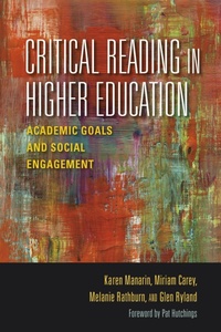 Enlarge image Cover: Critical Reading in Higher Education - Indiana University Press