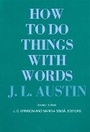 Cover: How to Do Things with Words - Harvard University Press