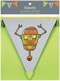 Enlarge image Cover: Robots Decorative Garlands - Galison