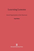 Cover: Learning Lessons - Harvard University Press