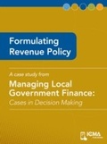 Cover: Formulating Revenue Policy - International City/ County Management Association