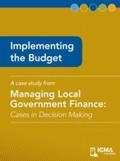 Cover: Implementing the Budget - International City/ County Management Association