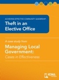 Cover: Theft in an Elective Office - International City/ County Management Association