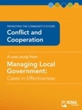 Cover: Conflict and Cooperation - International City/ County Management Association