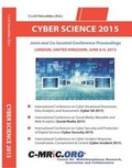 Cover: Cyber Science 2015 - Centre for Multidisciplinary Research, Innovation and Collaboration