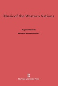 Cover: Music of the Western Nations - Harvard University Press