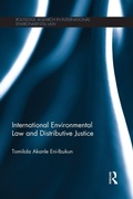 Bild: International Environmental Law and Distributive Justice - Routledge