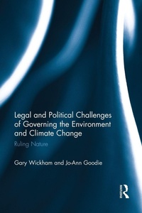 Bild: Legal and Political Challenges of Governing the Environment and Climate Change - Routledge