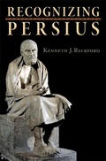 Cover: Recognizing Persius - Princeton University Press