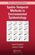 Cover: Spatio-Temporal Methods in Environmental Epidemiology - Chapman & Hall/CRC