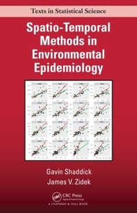 Enlarge image Cover: Spatio-Temporal Methods in Environmental Epidemiology - Chapman & Hall/CRC