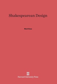 Enlarge image Cover: Shakespearean Design - Harvard University Press