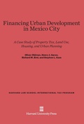 Cover: Financing Urban Development in Mexico City - Harvard University Press