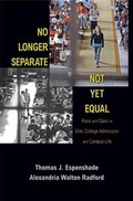 Cover: No Longer Separate, Not Yet Equal - Princeton University Press