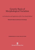 Cover: Genetic Basis of Morphological Variation - Harvard University Press