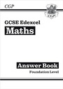 Cover: GCSE Maths Edexcel Answers for Workbook: Foundation - Coordination Group Publications Ltd (CGP)