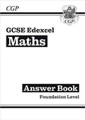 Cover: GCSE Maths Edexcel Answers for Workbook: Foundation - Coordination Group Publications Ltd (CGP)