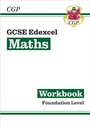 Cover: GCSE Maths Edexcel Workbook: Foundation - Coordination Group Publications Ltd (CGP)