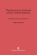 Cover: The Secretary-General of the United Nations - Harvard University Press