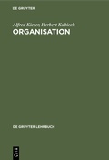 Cover: Organisation - De Gruyter