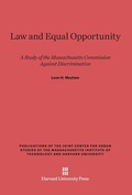 Cover: Law and Equal Opportunity - Harvard University Press