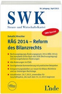 Abbildung von: SWK-Spezial RÄG 2014 - Reform des Bilanzrechts - Linde