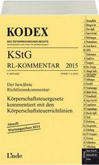 Abbildung von: KODEX KStG Richtlinien-Kommentar 2015 - Linde