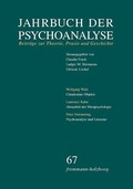 Cover: Jahrbuch der Psychoanalyse / Band 67 - frommann-holzboog