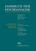Cover: Jahrbuch der Psychoanalyse / Band 64: Psychoanalytiker in Kriegs- und Nachkriegszeit - frommann-holzboog
