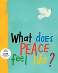 Cover: What Does Peace Feel Like? - Simon & Schuster