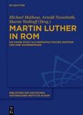 Cover: Martin Luther in Rom - De Gruyter