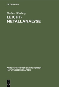 Abbildung von: Leichtmetallanalyse - De Gruyter