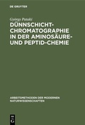 Bild: Dünnschichtchromatographie in der Aminosäure- und Peptid-Chemie - De Gruyter