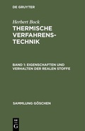 Cover: Eigenschaften und Verhalten der realen Stoffe - De Gruyter