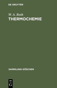 Abbildung von: Thermochemie - De Gruyter