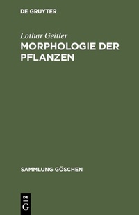 Bild: Morphologie der Pflanzen - De Gruyter