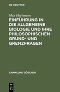Bild: Einführung in die allgemeine Biologie und ihre philosophischen Grund- und Grenzfragen - De Gruyter