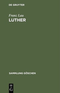Abbildung von: Luther - De Gruyter