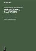Cover: Das Aluminium - De Gruyter