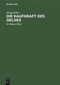 Cover: Die Kaufkraft des Geldes - De Gruyter
