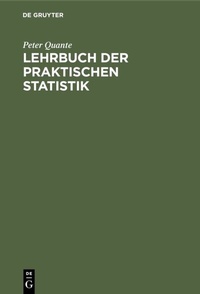 Abbildung von: Lehrbuch der praktischen Statistik - De Gruyter